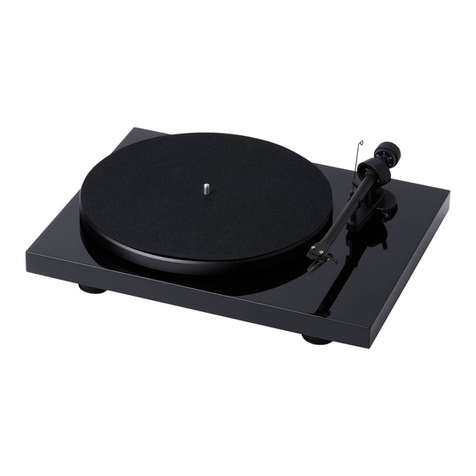Pro-Ject Audio Systems Debut III/Phono USB User manual