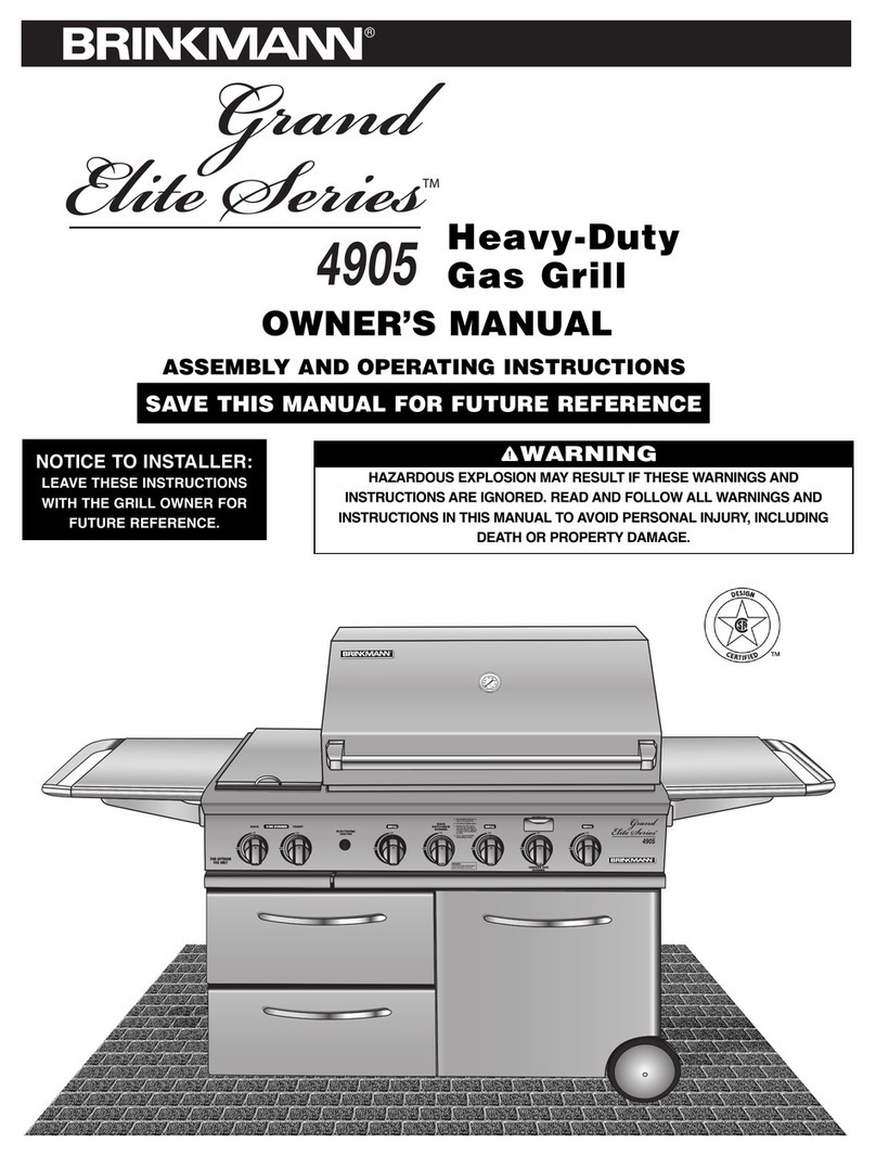 Brinkmann Grand Elite Series 4905 User manual