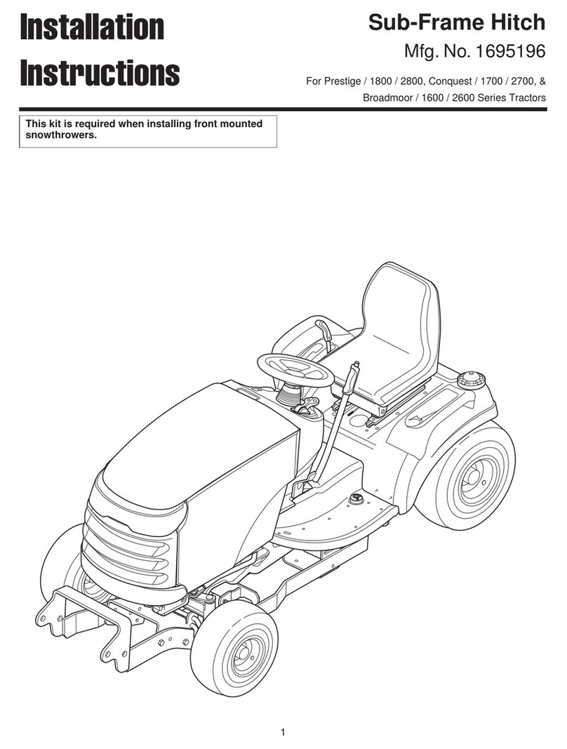 Briggs & Stratton 1695196 installation instructions