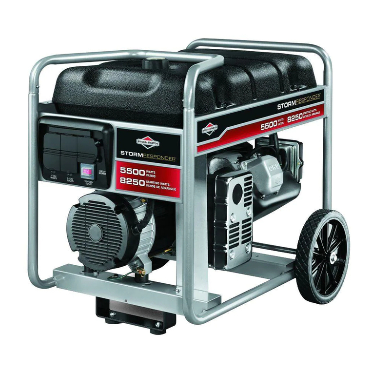 Briggs & Stratton BSP5500L owner's manual