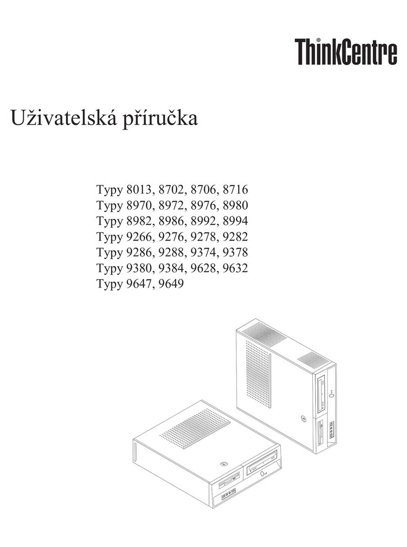 Lenovo ThinkCentre A53 Uživatelská příručka