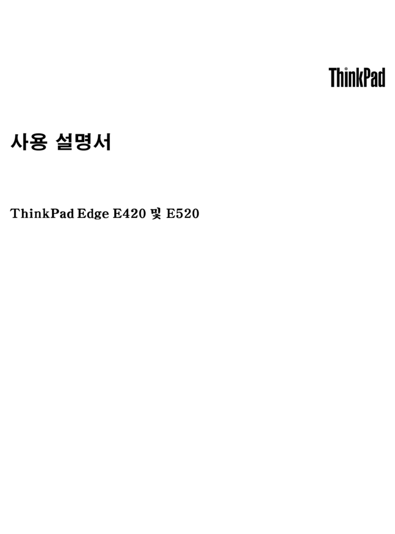 Lenovo ThinkPad Edge E520 user guide