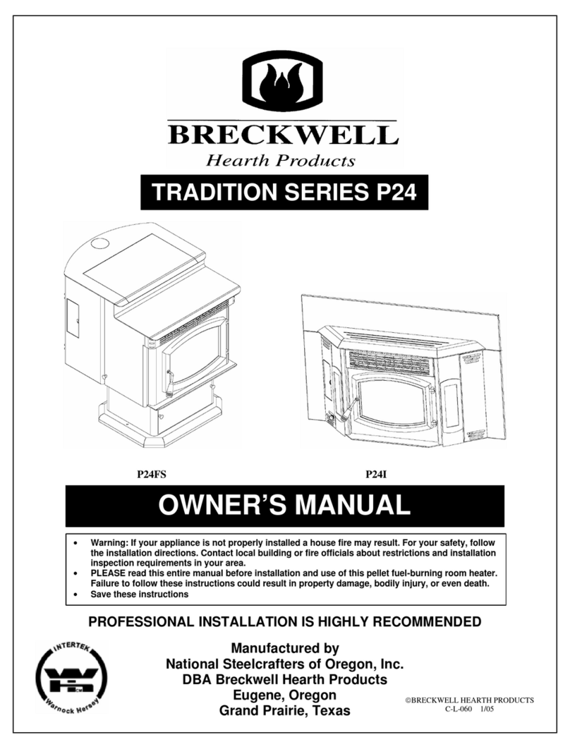 Breckwell Tradition P24FS owner's manual