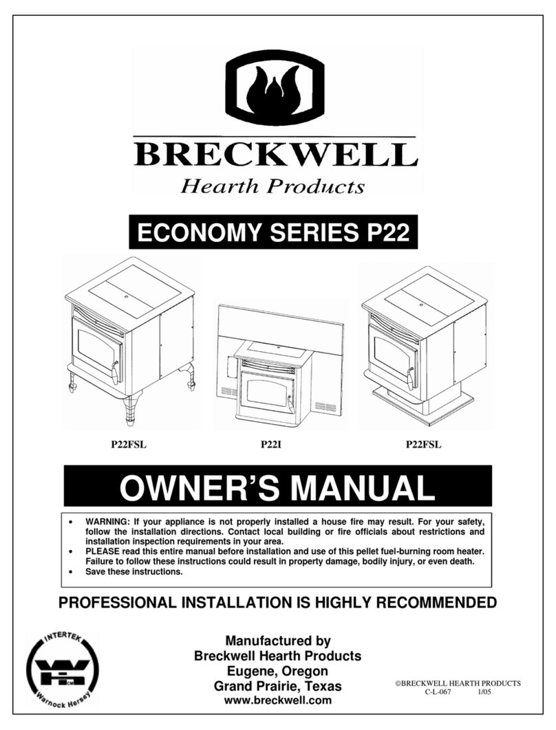 Breckwell ECONOMY P22FSL owner's manual