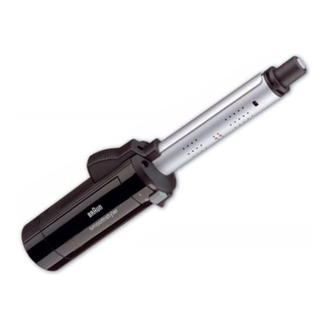 Braun smoothstyler GCS 70 User manual