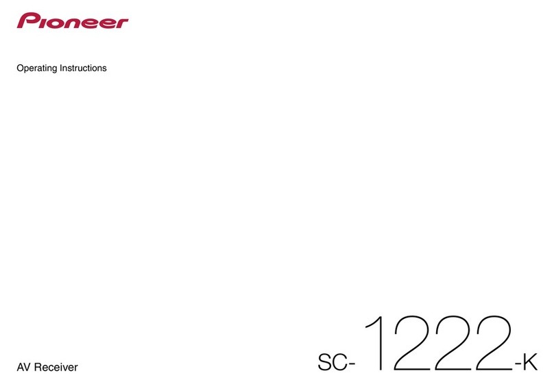 Pioneer SC-1222-K operating instructions