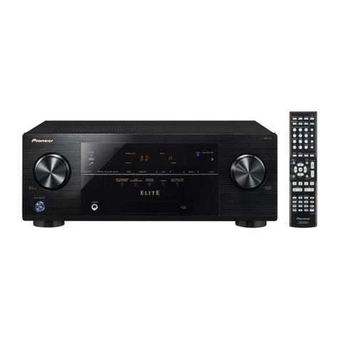 Pioneer VSX-42 ELITE User manual