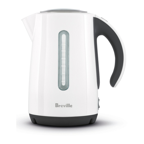 Breville the Soft Top BKE620XL Instruction book
