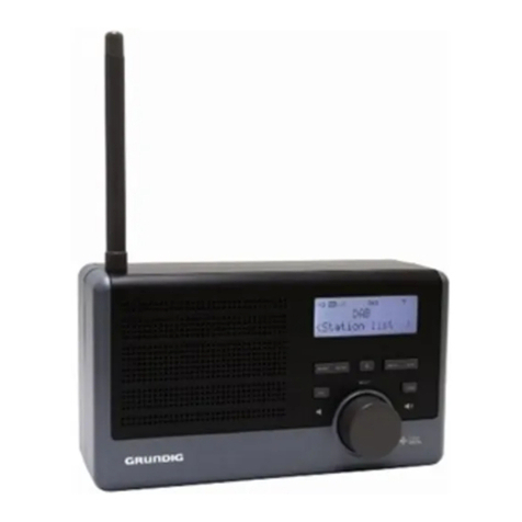 Grundig GDR730DABSOL User manual
