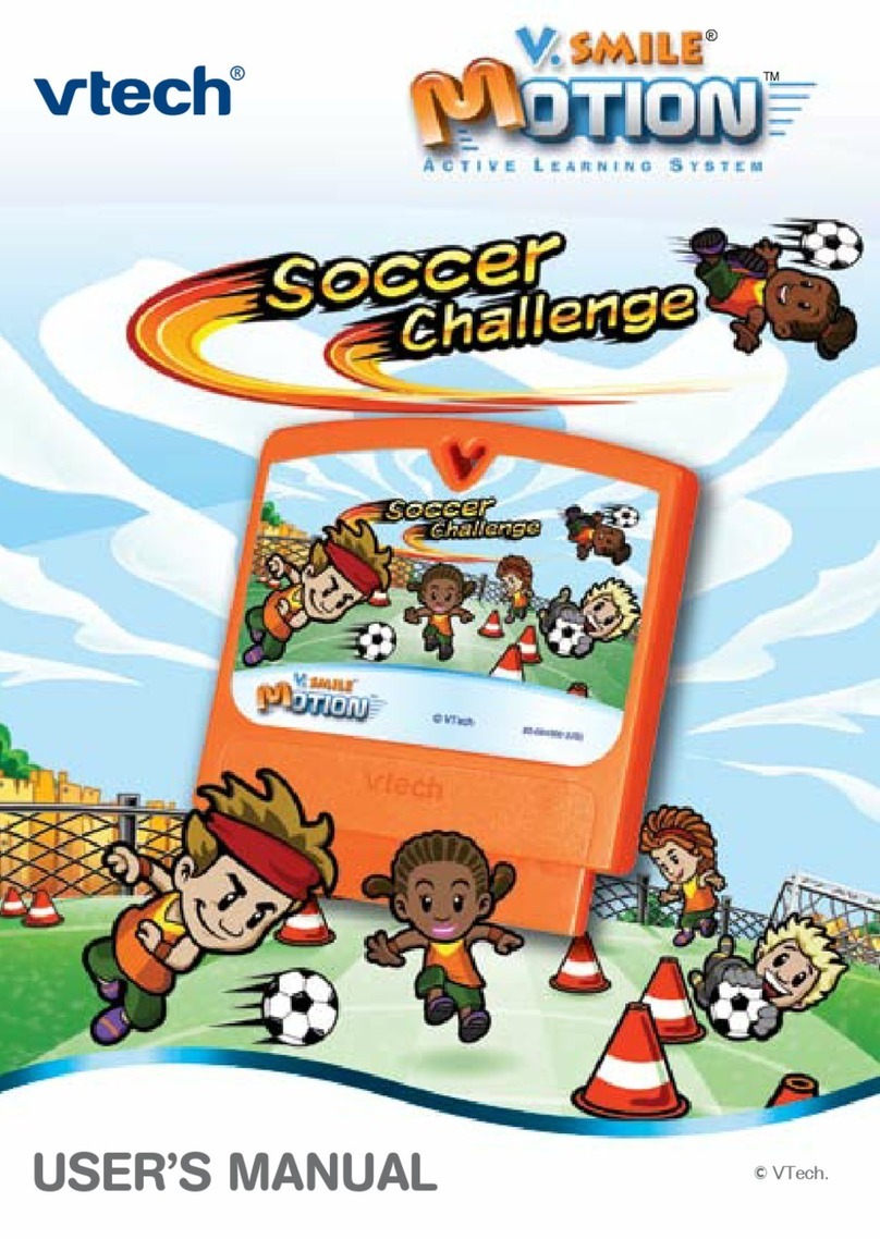V-tech V.Smile Motion: Soccer Challenge User manual
