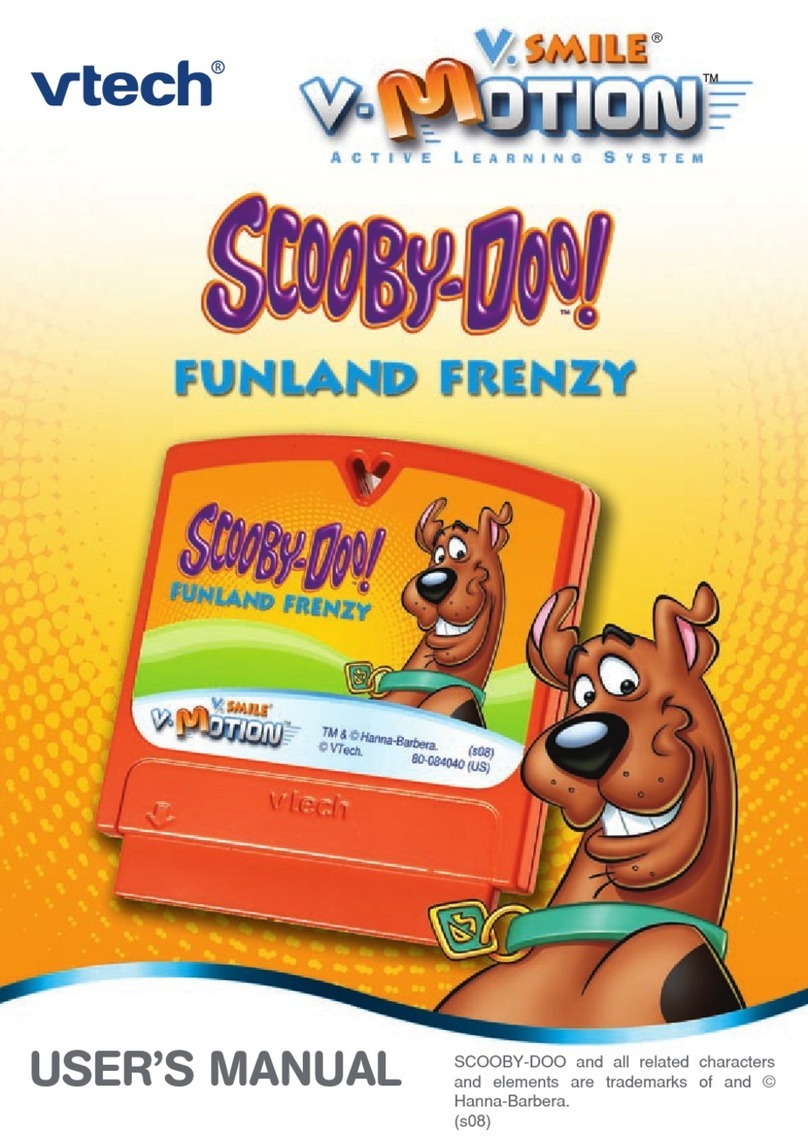 V-tech V.Smile Motion: Scooby Doo User manual