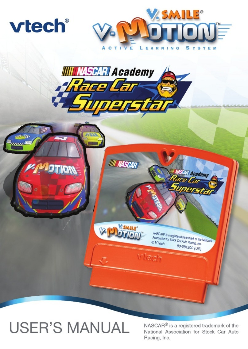 V-tech V.Smile Motion: NASCAR User manual V-tech V.Smile Motion: NASCAR User manual