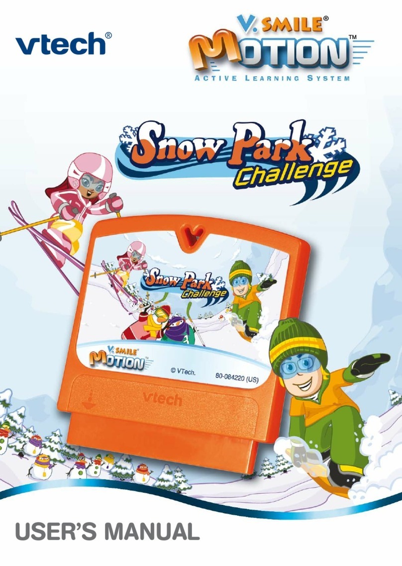V-tech V.Smile Motion: Snow Park Challenge User manual