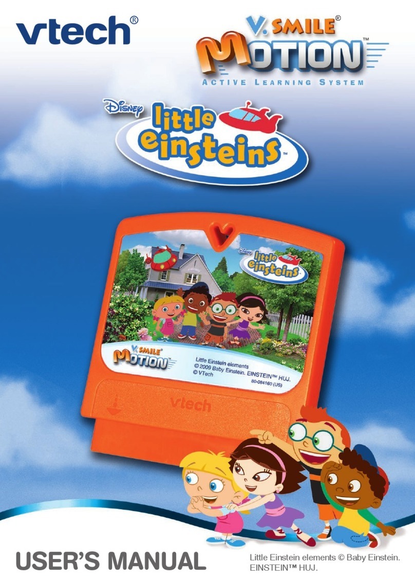 V-tech V.Smile Motion: Little Einsteins User manual V-tech V.Smile Motion: Little Einsteins User manual