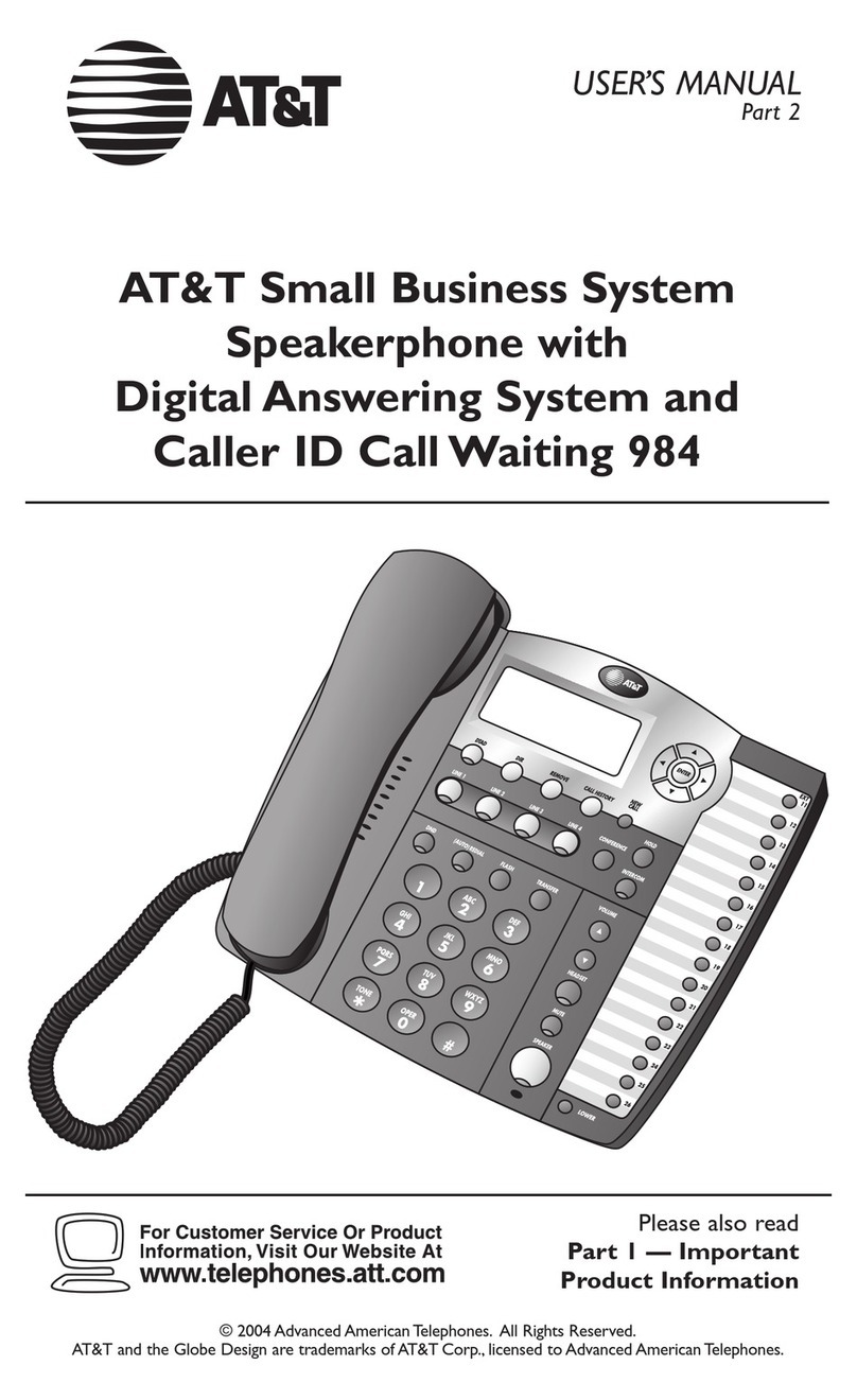 AT&T 984 user manual