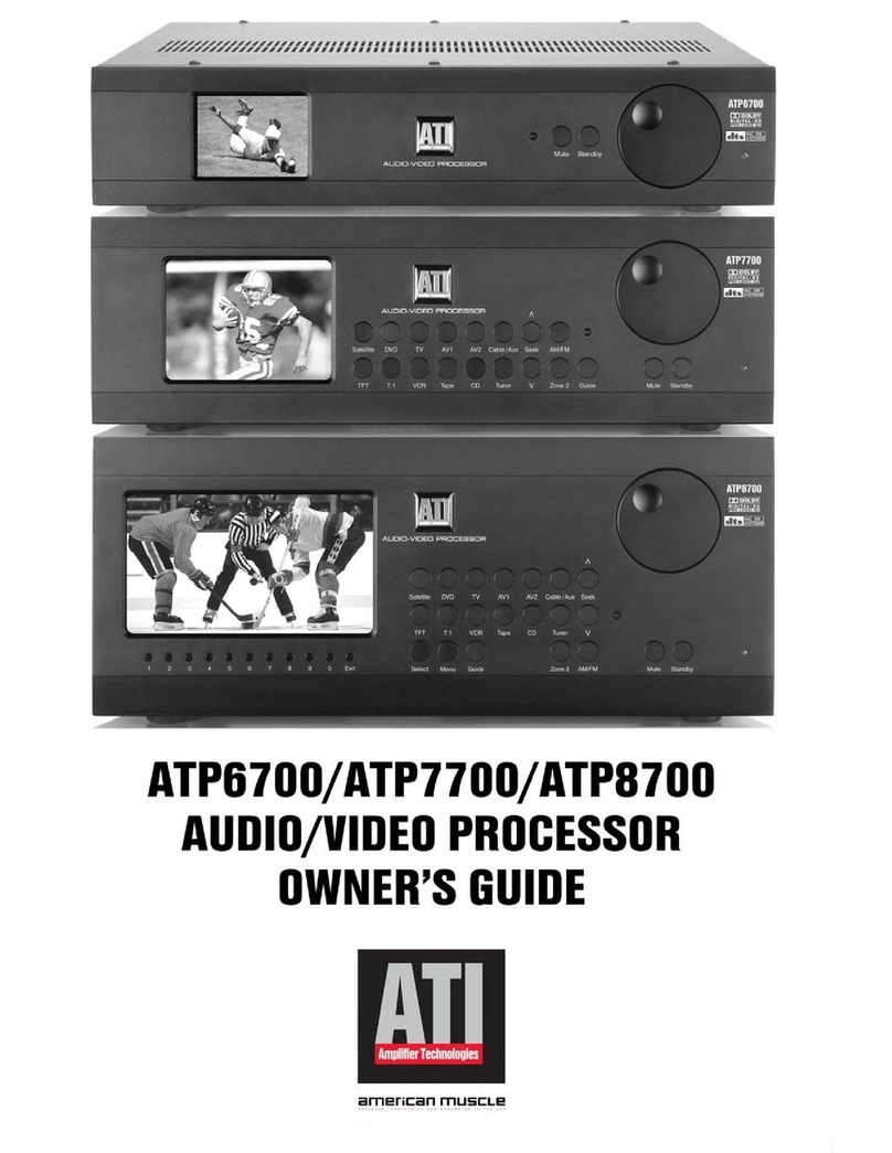 Amplifier Tech ATP8700 owner's guide