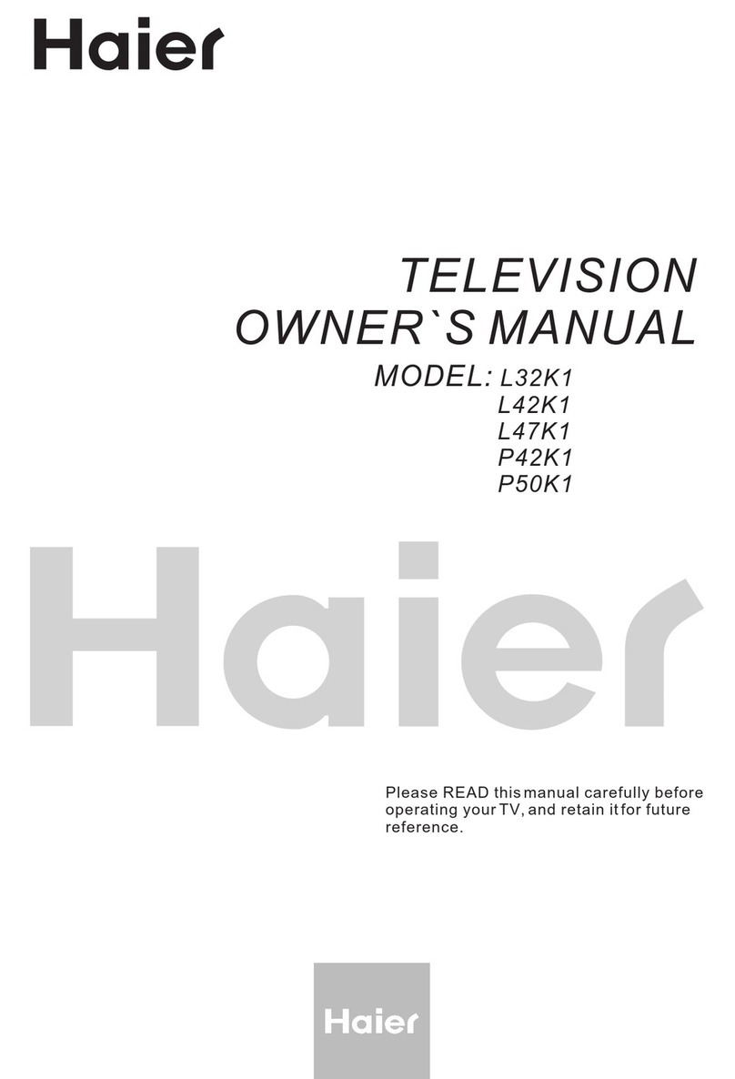 Haier HL42K User manual Haier HL42K User manual