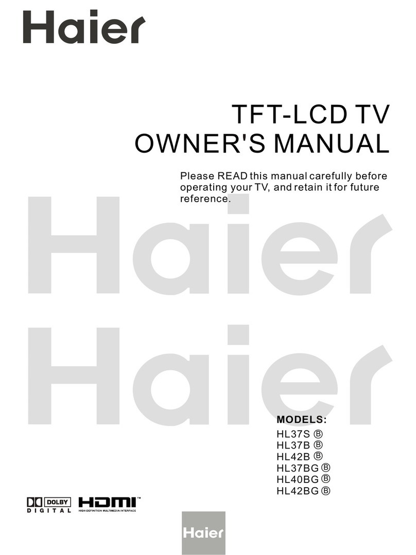 Haier HL42B-B User manual