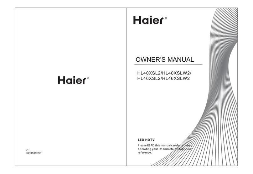 Haier HL40XSL2b owner's manual