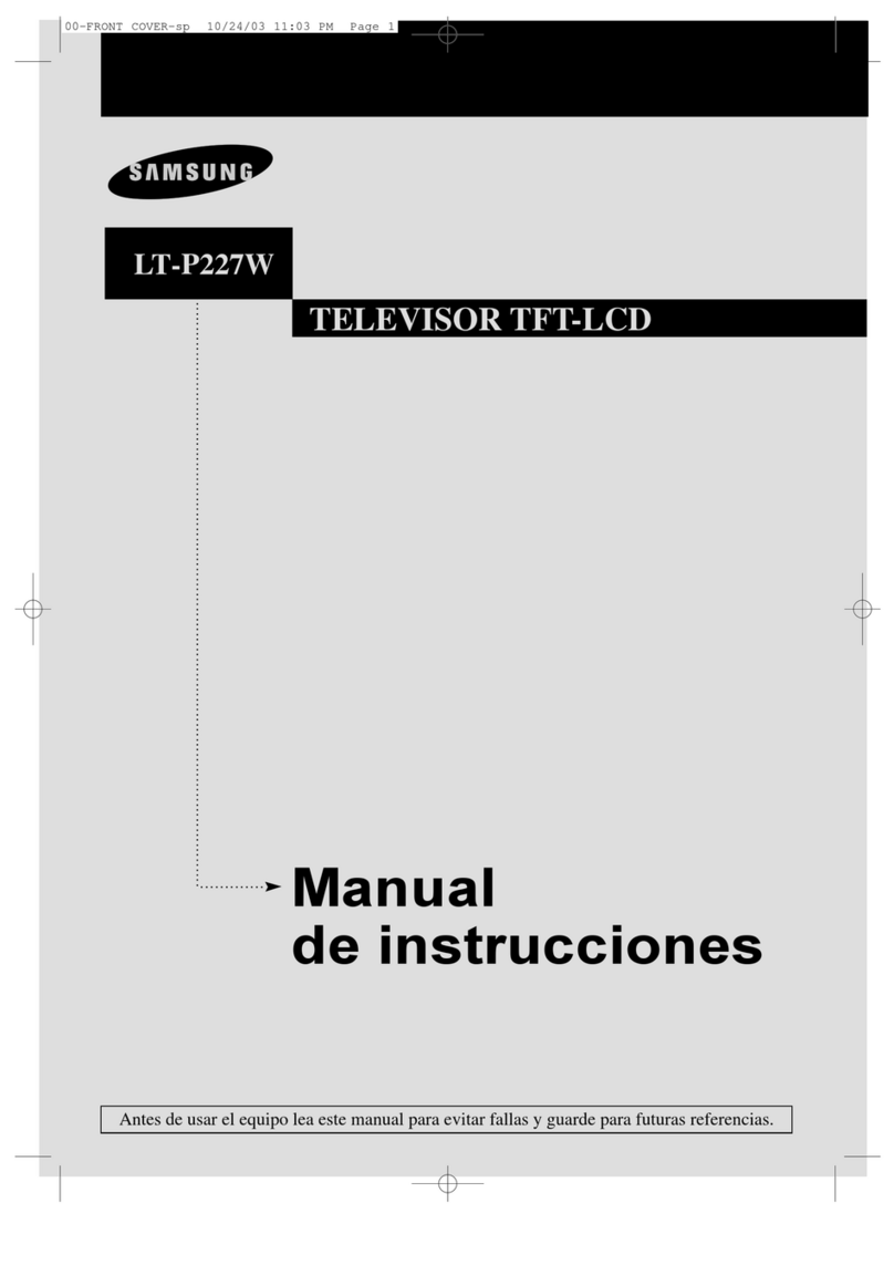 Samsung LTP227W - HD-Ready Flat-Panel LCD TV Setup guide