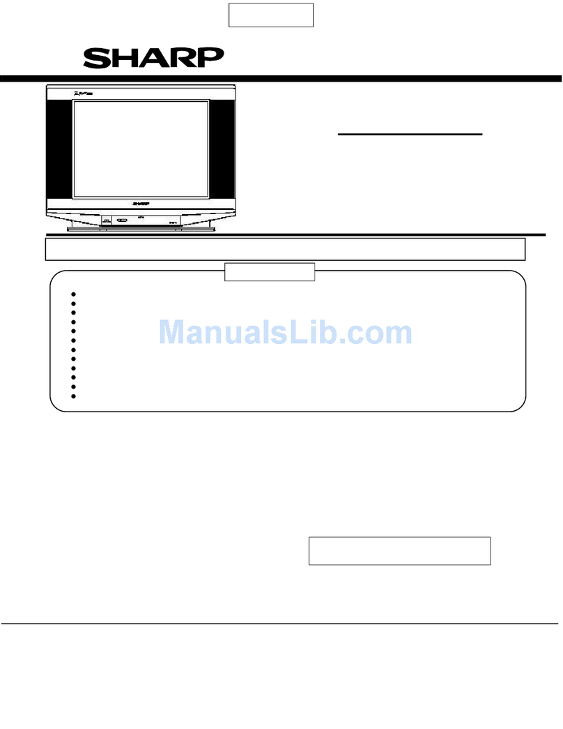 Sharp 21SFX10L User manual Sharp 21SFX10L User manual