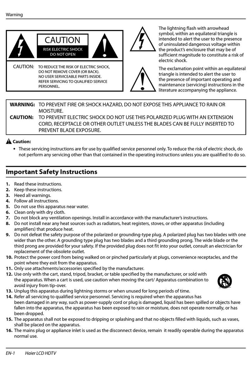 Haier HL32K2a User manual