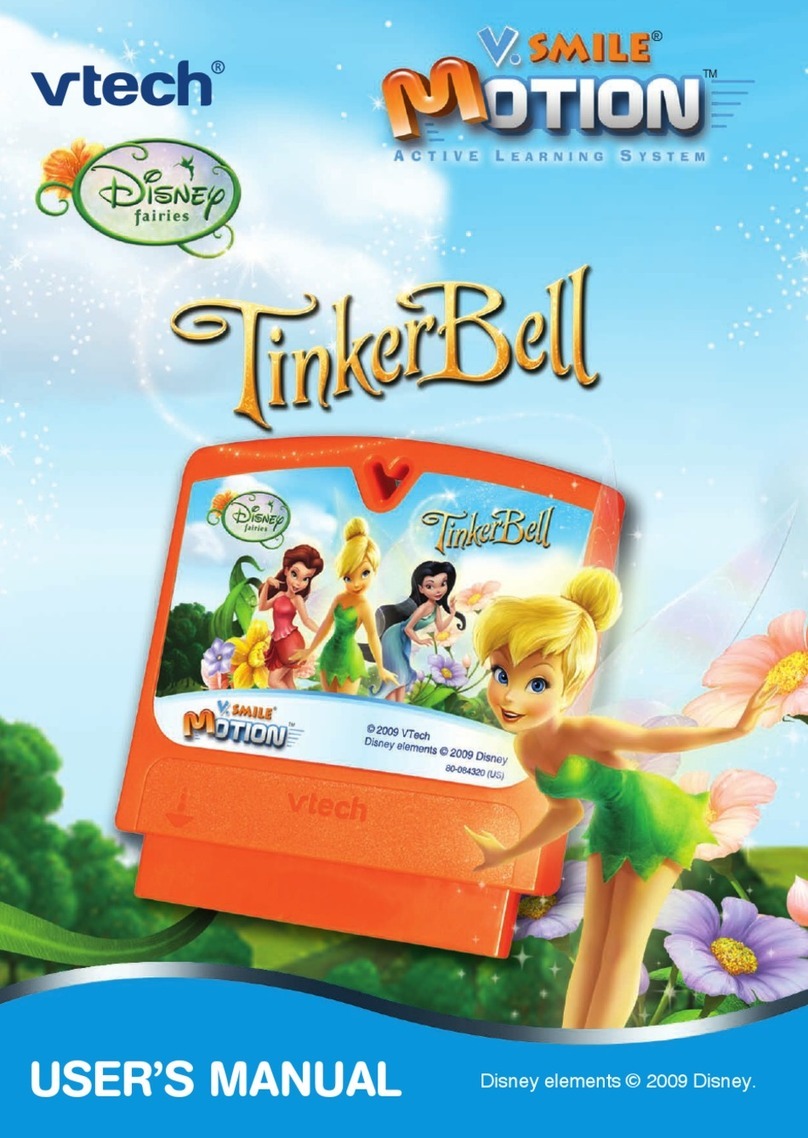 V-tech V.Smile Motion: Disney Fairies Tinker Bell User manual