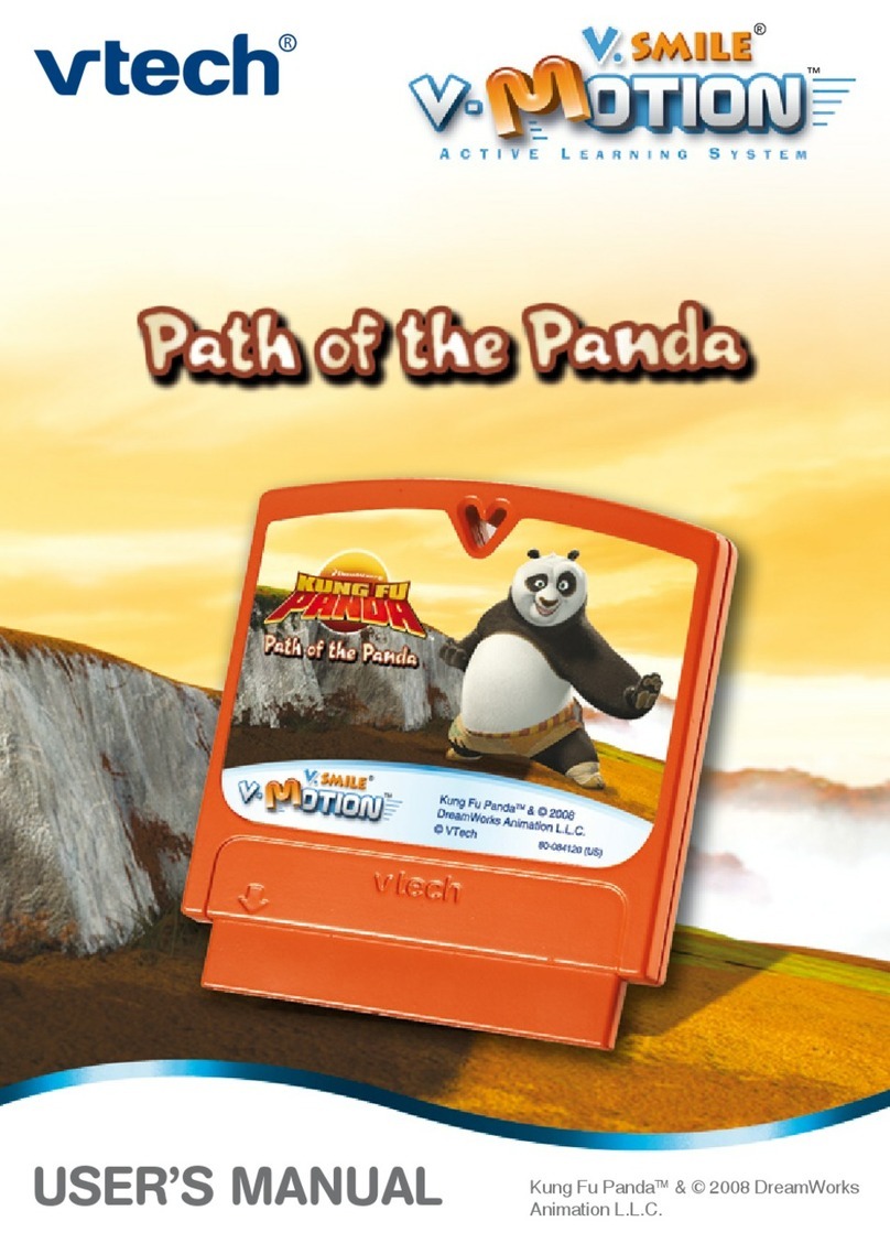 V-tech V.Smile Motion: Kung Fu Panda User manual