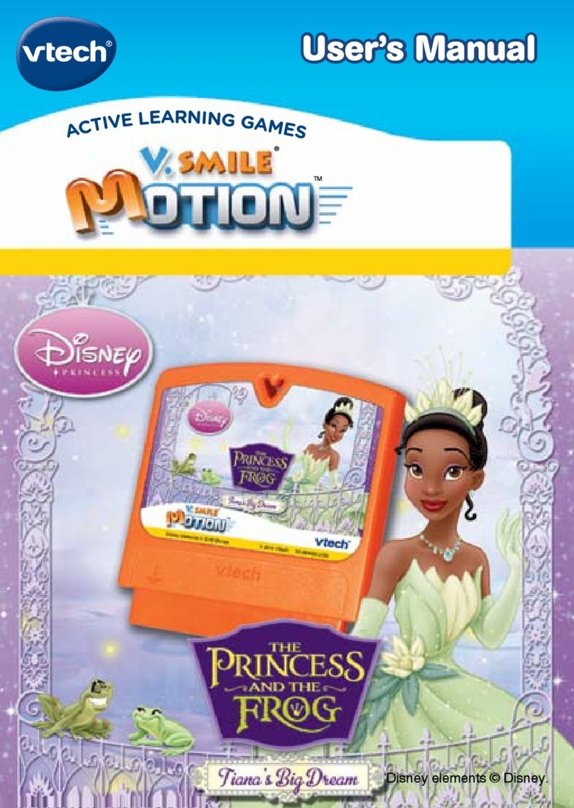 V-tech V.Smile Motion-The Princess and The Frog User manual