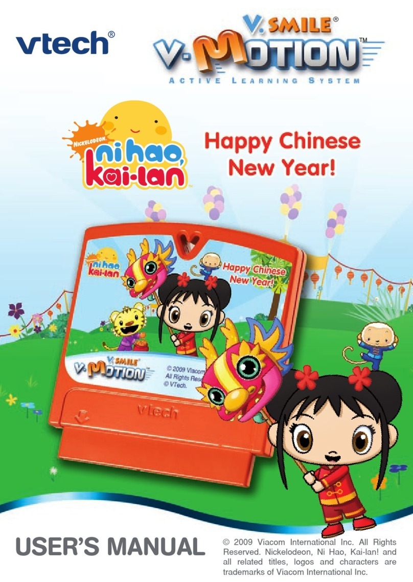 V-tech V.Smile Motion-Ni Hao Kai Lan-Happy Chinese New... User manual