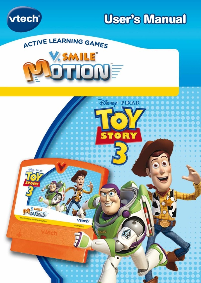 V-tech V.Smile Motion-Toy Story 3 User manual