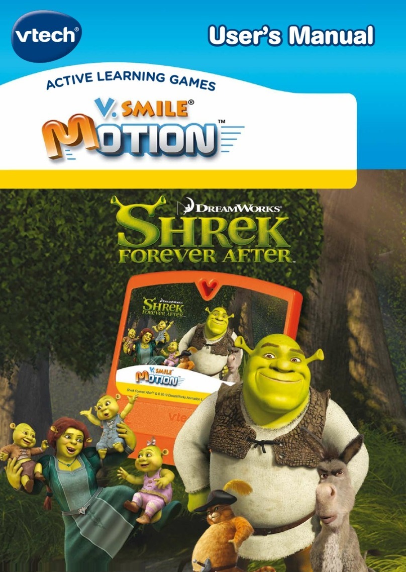 V-tech V.Smile Motion - Shrek 4 User manual V-tech V.Smile Motion - Shrek 4 User manual