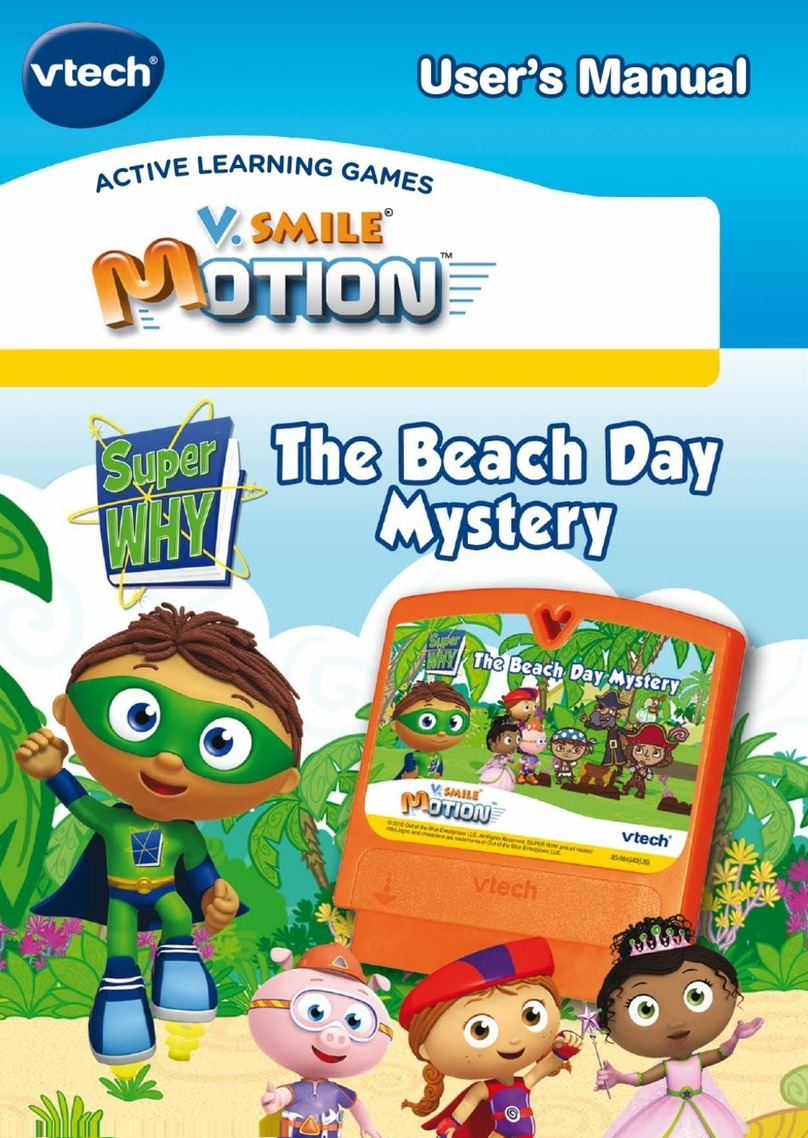 V-tech V.Smile Motion-Super Why User manual