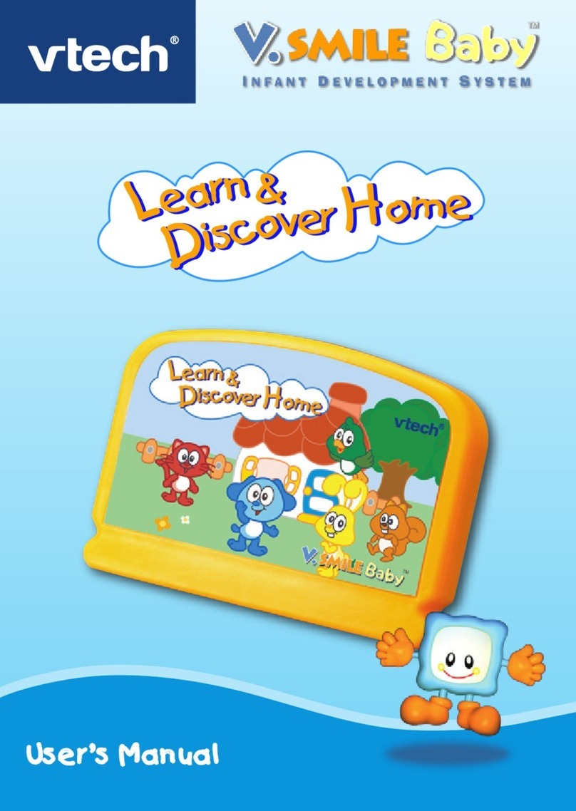 V-tech V.Smile Baby: Learn & Discover Home User manual