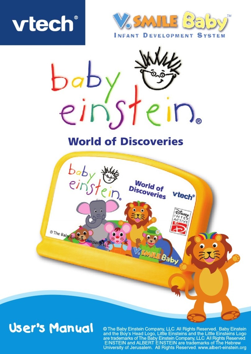 V-tech V.Smile Baby: Baby Einstein World of... User manual