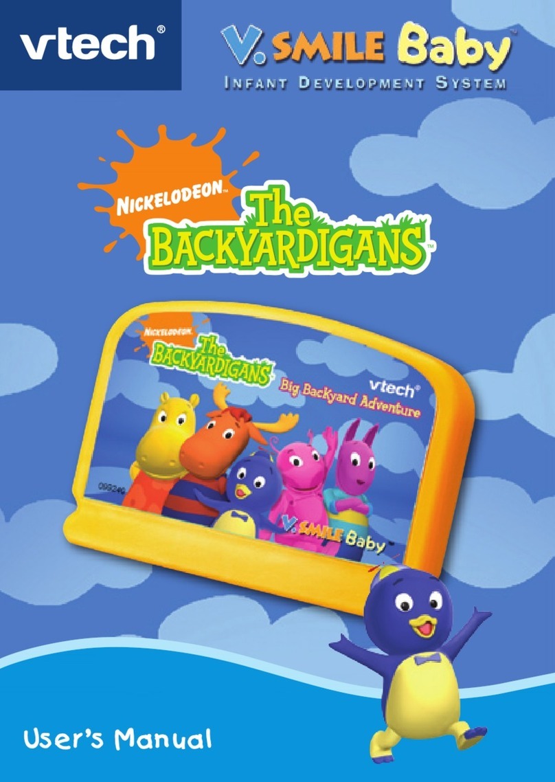 V-tech V.Smile Baby Backyardigans Big Backyard... User manual V-tech V.Smile Baby Backyardigans Big Backyard... User manual