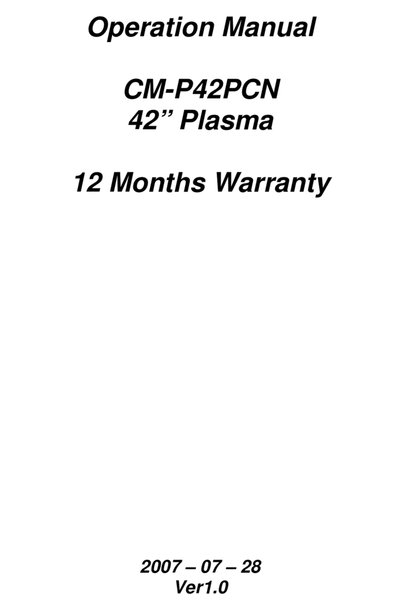 AWA CM-P42PCN User manual