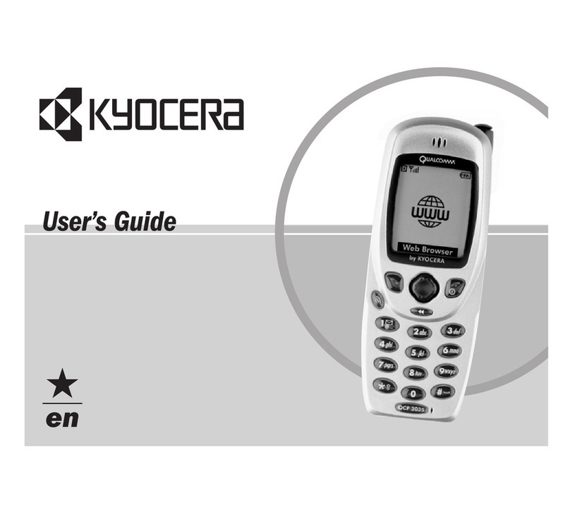 Kyocera QCP 3035 user guide
