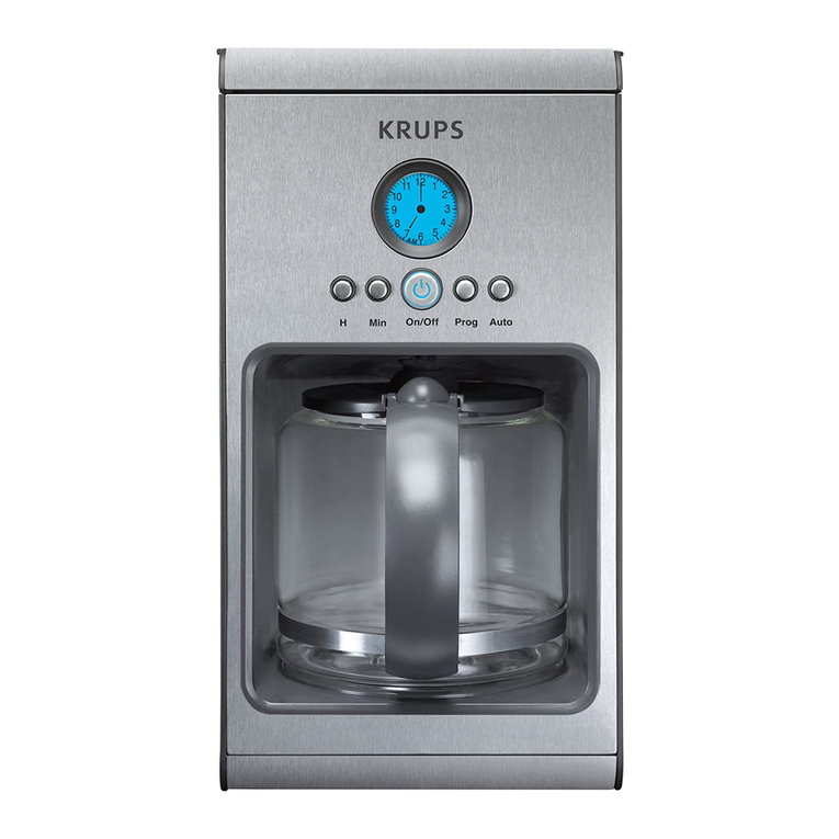 Krups KM1000 User manual