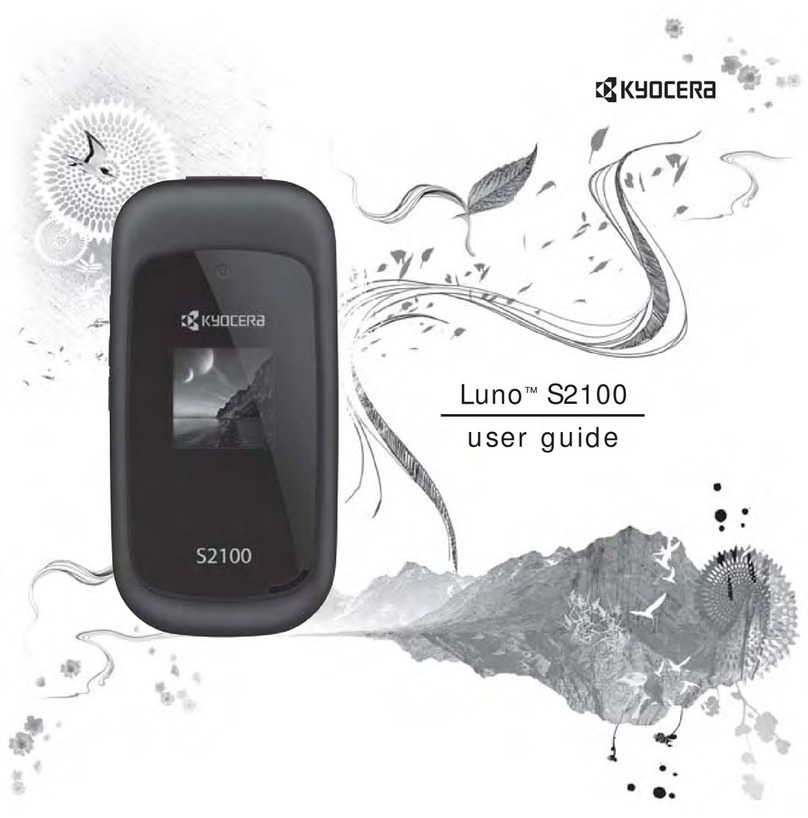 Kyocera Luno S2100 User manual