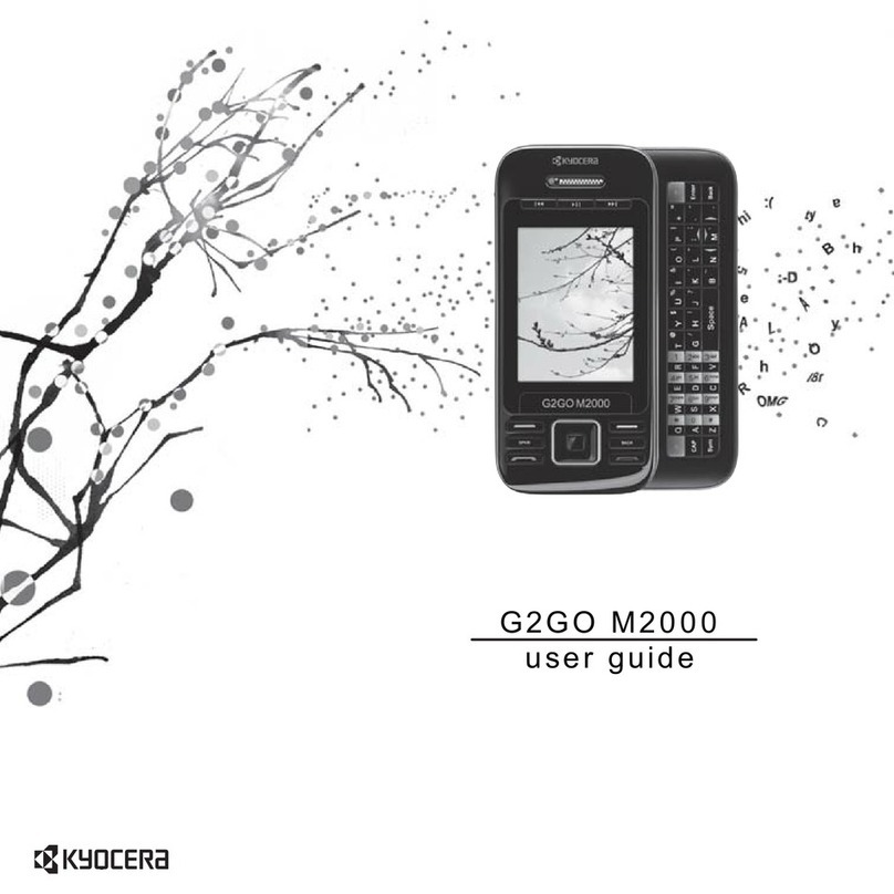 Kyocera G2GO M2000 user guide