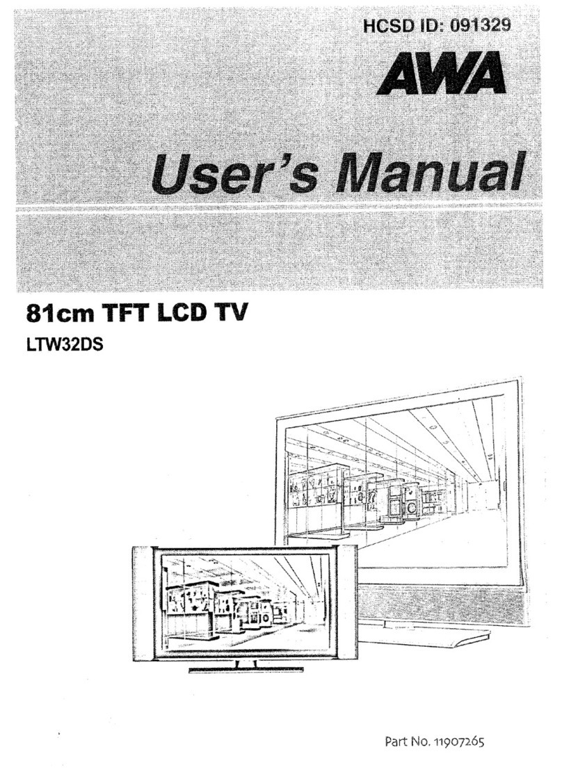 AWA LTW32DS User manual