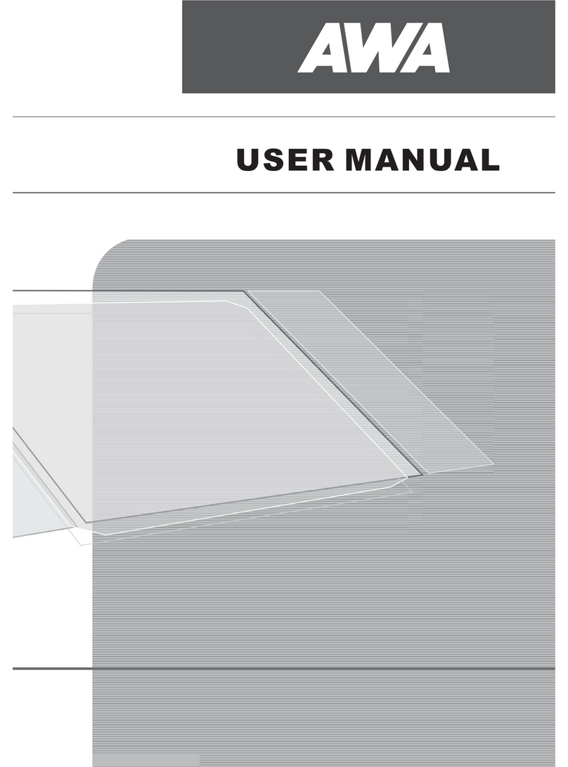AWA LC-47G58 User manual