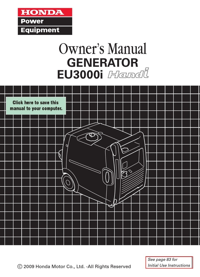 Honda EU3000i Handi owner's manual