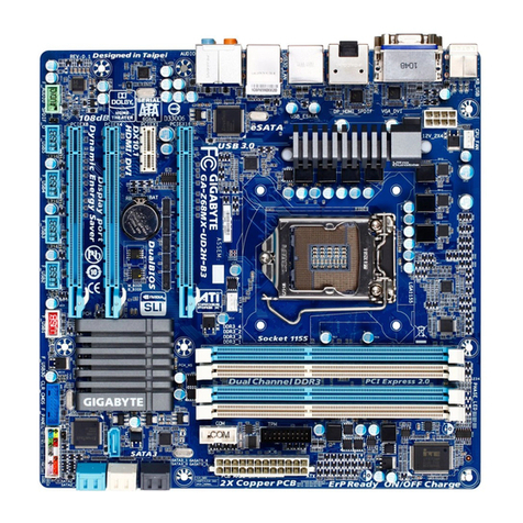 Gigabyte GA-Z68MX-UD2H-B3 user manual
