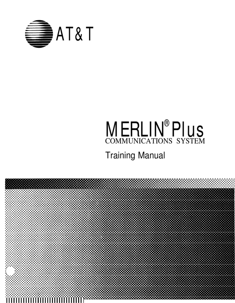 AT&T MERLIN Plus Installation guide AT&T MERLIN Plus Installation guide
