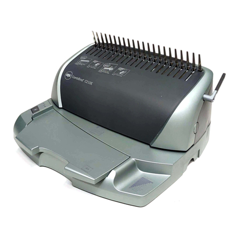 GBC CombBind C210E User manual