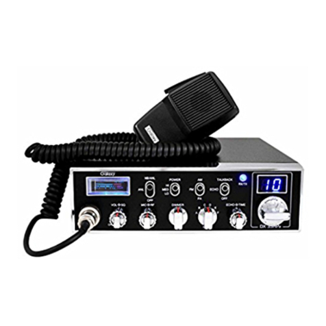 Galaxy DX−33HML User manual