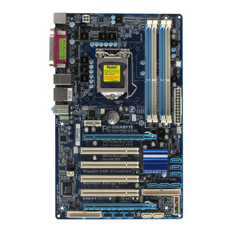 Gigabyte GA-P55-UD3L user manual