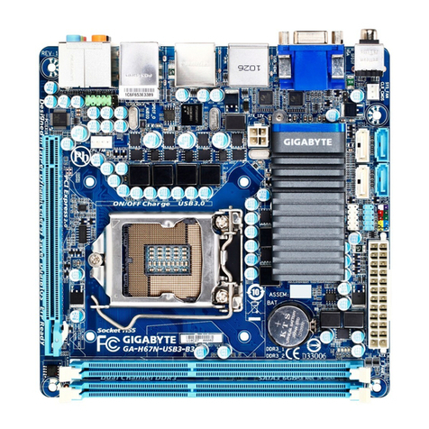 Gigabyte GA-H67N-USB3-B3 User manual